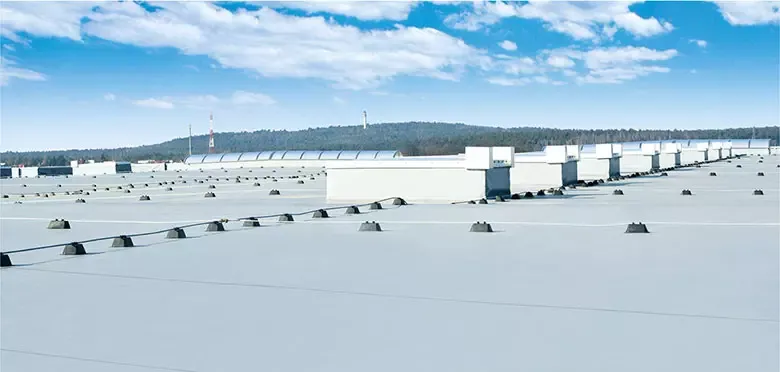 energy efficient flat roof